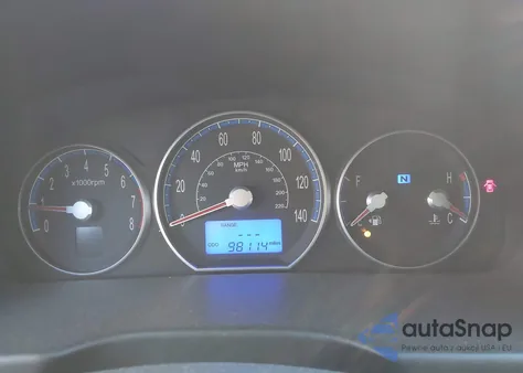 2008 Hyundai Santa Fe Gls z USA, uszkodzony, nr VIN 5NMSG73D48H185192